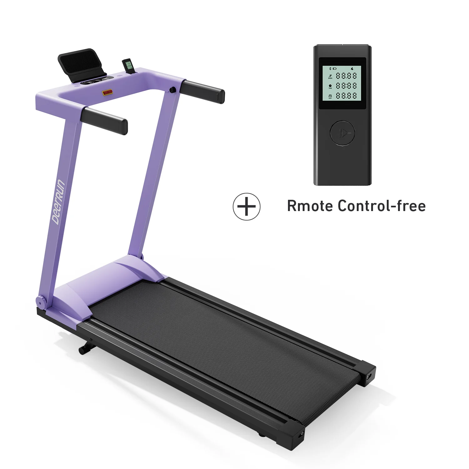 DeerRun All-New 2026 A1 Pro Move+ 6% Incline Foldable Treadmill——Upgraded Chip & NFC Support | 350 lbs, 10 mph Dreamy Violet - Image 27