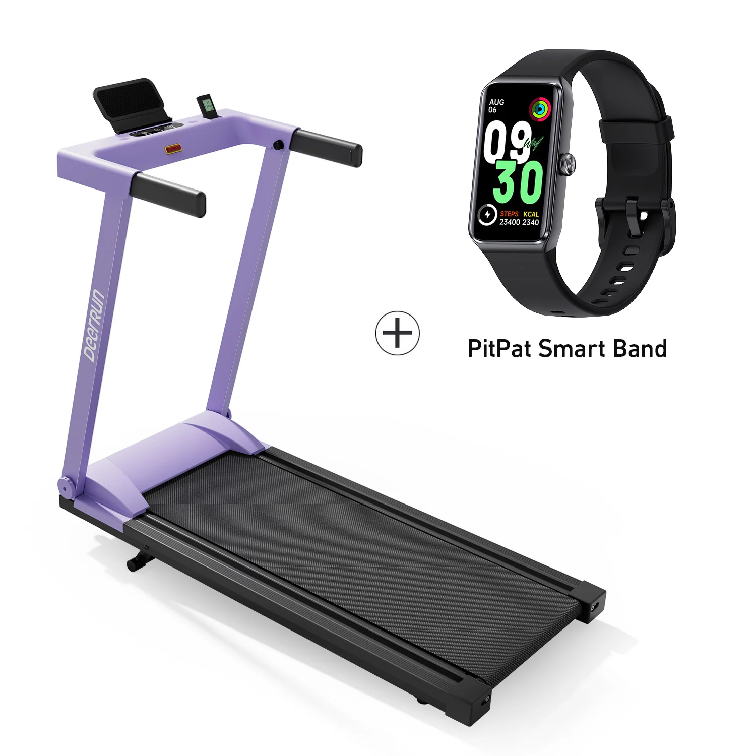 DeerRun All-New 2026 A1 Pro Move+ 6% Incline Foldable Treadmill——Upgraded Chip & NFC Support | 350 lbs, 10 mph Dreamy Violet - Image 30